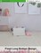 LANGYASHAN Rectangular Storage Bin Collapse Canvas Fabric Cartoon Storage Basket with Handles for Organizing Home Kitchen Boys and Girls Toys Office Closet Shelf Baskets(Rec Color Cars)